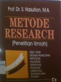 Metode Research; penelitian ilmiah