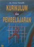 Kurikulum dan Pembelajaran