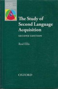 The study of Second Language Acquisition