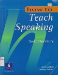 How to Teach Speaking