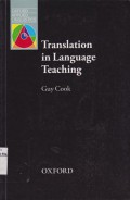 Translation in Language Teaching
