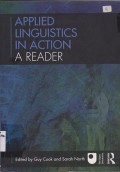 Applied Linguistics In Action; A Reader