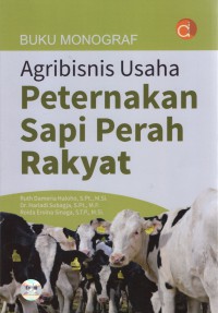 Agribisnis usaha peternakan sapi perah rakyat