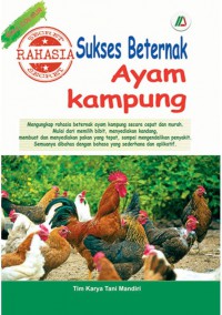 Rahasia sukses beternak ayam kampung