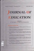 Journal of Education; Research in the theory and practice of Education