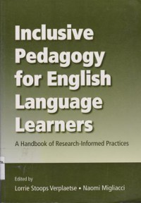 Image of Inclusive Pedagogy for English Language Learners; a handbook of research-Informed Practices